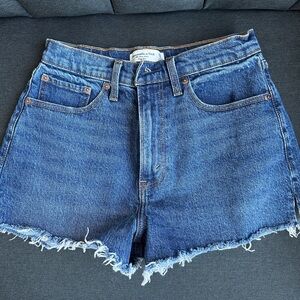Abercrombie Curve Love Mom High Rise Shorts